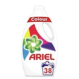 Ariel Waschflüssigkeit Color HD 1,33 Liter 38 Waschgänge, gibt Ihnen hervorragende Fleckenentfernung bei der ersten Wäsche