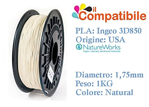 OEM SYSTEMS Company – Bobine de PLA-Filament 3d850 1,75 mm Natur 1 kg