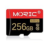 256GB Micro SD Karte High Speed SD Karte 256GB TF Karte Klasse 10 Speicherkarte mit Adapter für Smartphone