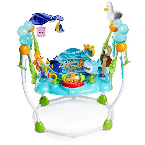 Disney Baby, Findet Nemo höhenverstellbares Spring- und Spielcenter mit Lichtern, Melodien und mehr als 13 interaktiven Spielzeugen