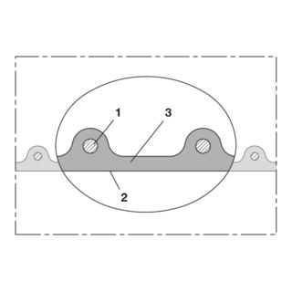 Absaugschlauch und Förderschlauch AIRDUC® PVC 345 Ø 32mm 10m