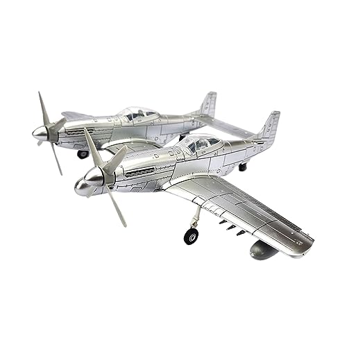 VaizA Flugzeuge Outdoor Toy Flugzeug-Kämpfer, Handgefertigtes Spielzeug-Display, Ornament, Miniatur-Flugzeugmodell Für Büro, Schlafzimmer, Regal, Tisch, (Farbe : Weiß, Größe : 1 UK)