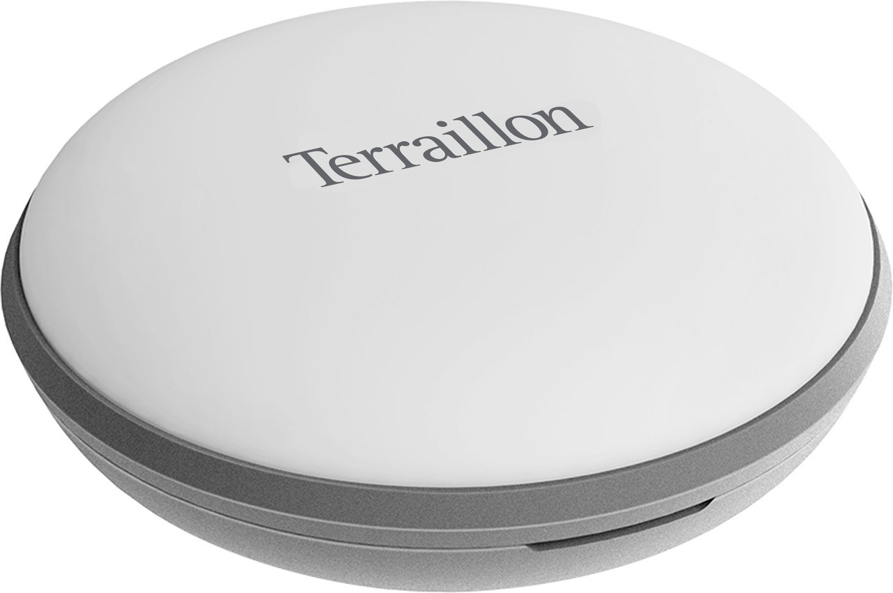 Terraillon Verbindbarer Schlaf-Sensor, Zur Analyse und Überwachung des Schlafs, Eingebauter Speicher, Für Smartphone/Tablet, Bluetooth Smart, Dot
