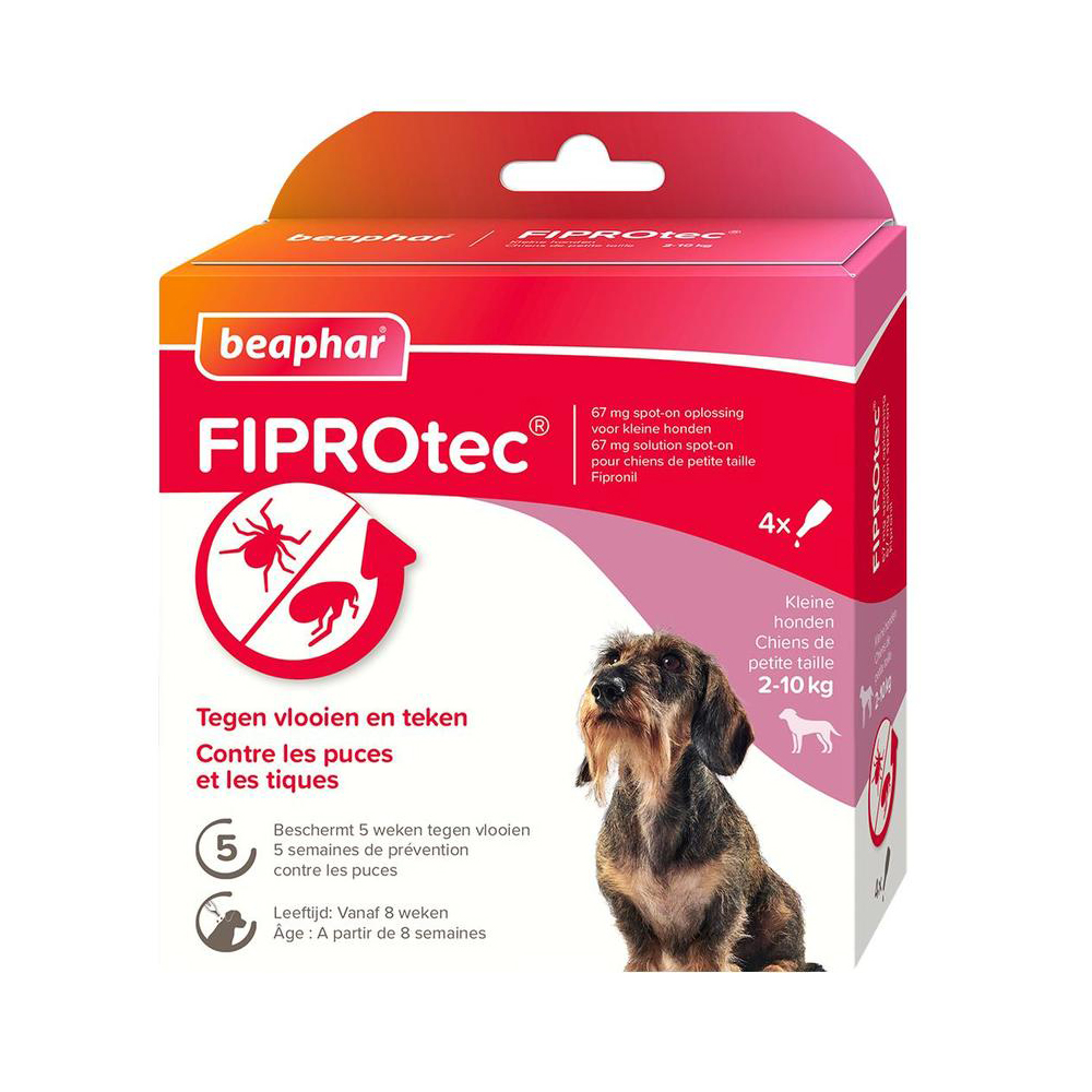 Beaphar FiproTec Spot-On Hund - 20 - 40 kg - 3 + 1 Pipetten 3