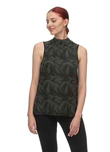 Ragwear W Angyc Top Organic Grün - Leichtes feminines Damen Top, Größe XS - Farbe Dark Green