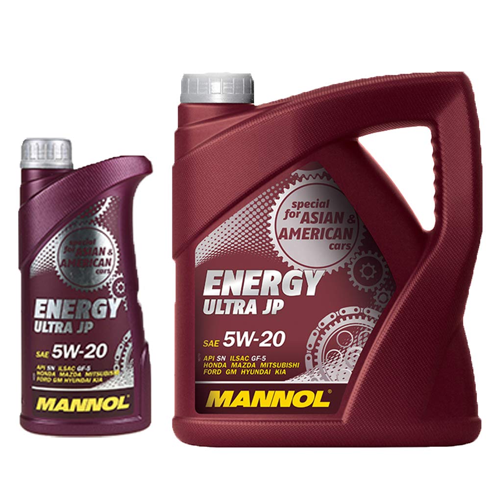 5 + 1 Liter, MANNOL Energy Ultra 5W-20 Motoröl