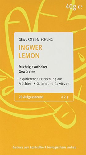 Ökotopia Ingwer Lemon, 8er Pack (8 x 40 g)