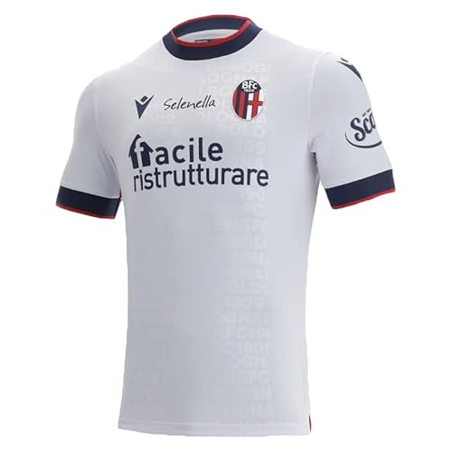 Macron Unisex Kinder Merchandising ufficiale Trikot Bologna FC 2021/22, rot, JL
