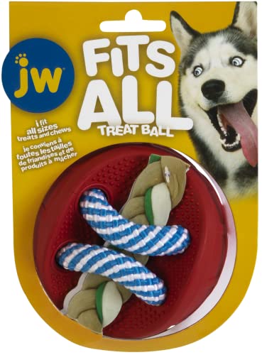 JW Pet FITS All Treat Ball Hundespielzeug, Rot, 60638