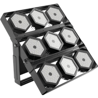 SYN 156749 - LED-Flutlicht, 900 W, 126000 lm, 5700 K, schwarz, IP67