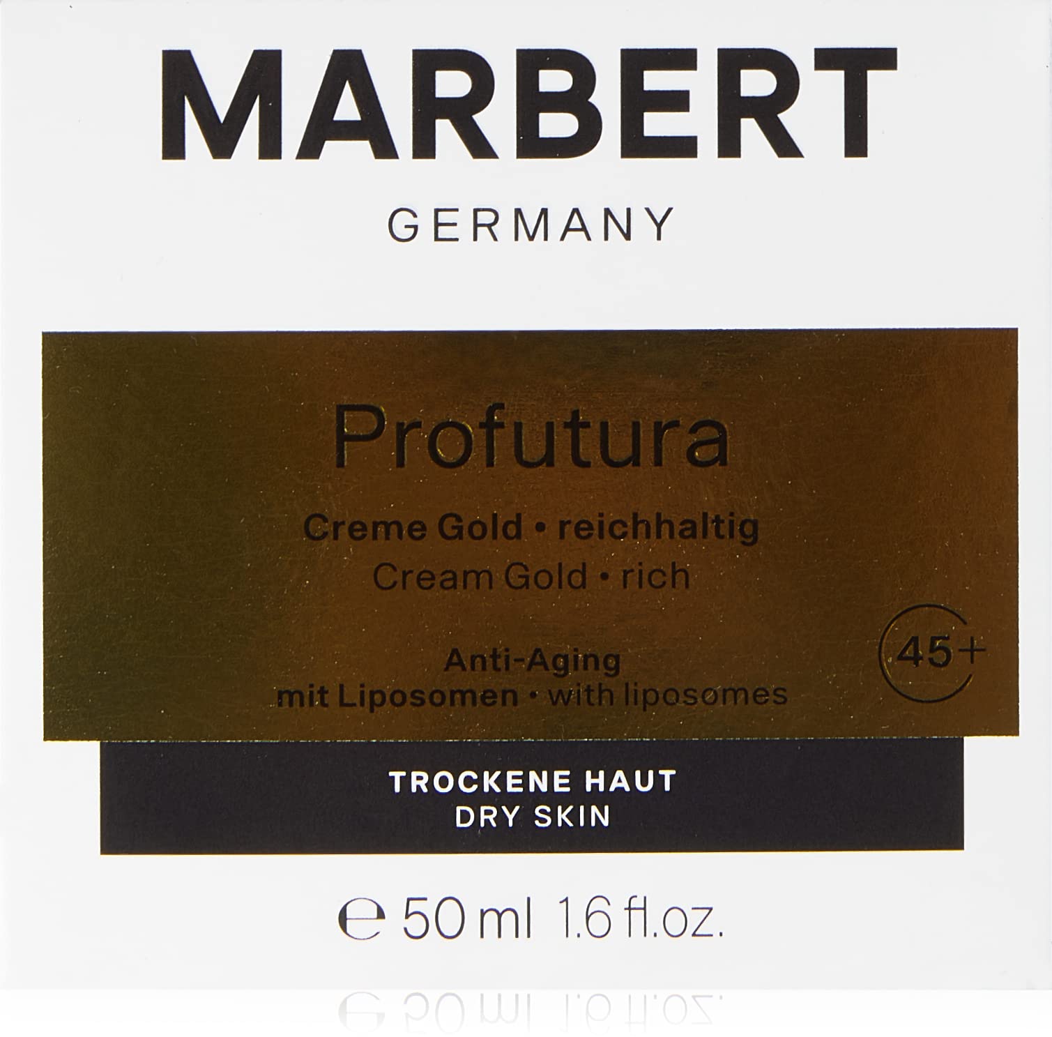 Marbert Profutura femme/woman, Cream Gold Dry Skin, 1er Pack (1 x 50 ml)