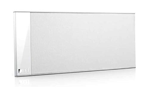 KEF T101c Center-Lautsprecher Weiß Stück|Ultra Flach| 3,5cm tief|10-100W|HiFi|Heimkino|TV