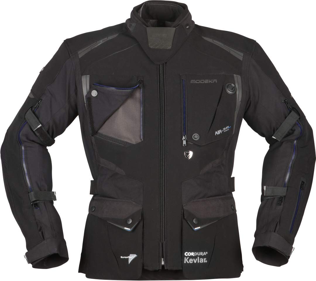 Modeka Talismen Motorrad Textiljacke (Black,L)