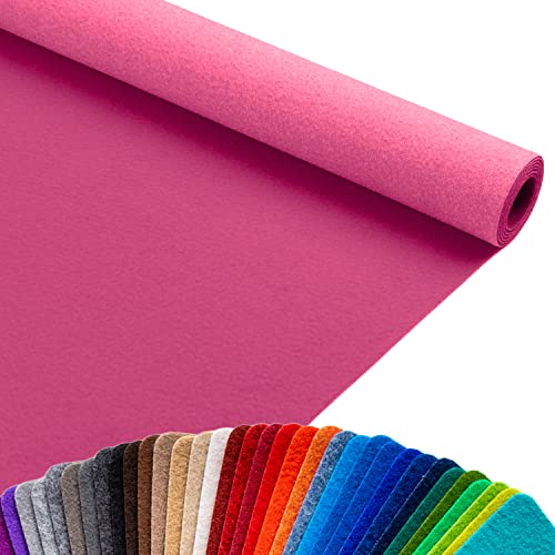 Hochzeitsteppich Hochzeitsläufer - VIP Teppich - Eventtepich Empfangsteppich Gangläufer Schwer Entflammbar - Farbe Pink - 2m x 3m