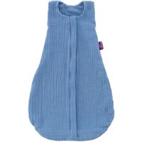 Sommerschlafsack LIEBMICH Baumwollmusselin, hellblau, Größe 60
