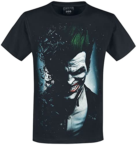 dc comics - Joker - Arkham Origins - T-Shirt - Schwarz - 4XL