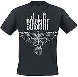 SOLSTAFIR Raven T-Shirt schwarz M