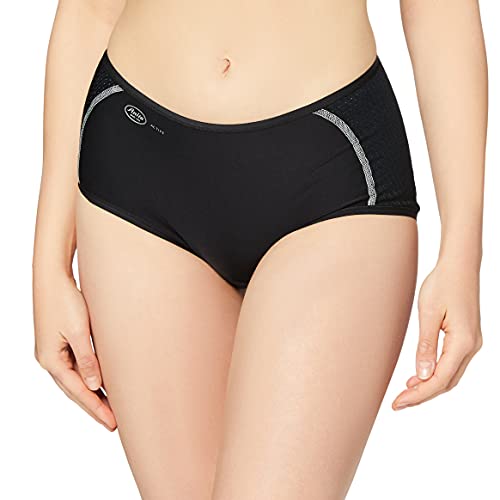 Anita Active Damen Sport-Panty Sportunterhose, (schwarz 001), 48