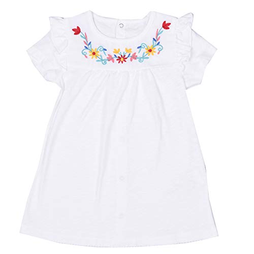 Sevira Kids Baby Mädchen (0-24 Monate) Kleid beige gebrochenes weiß 24-36M - 92CM