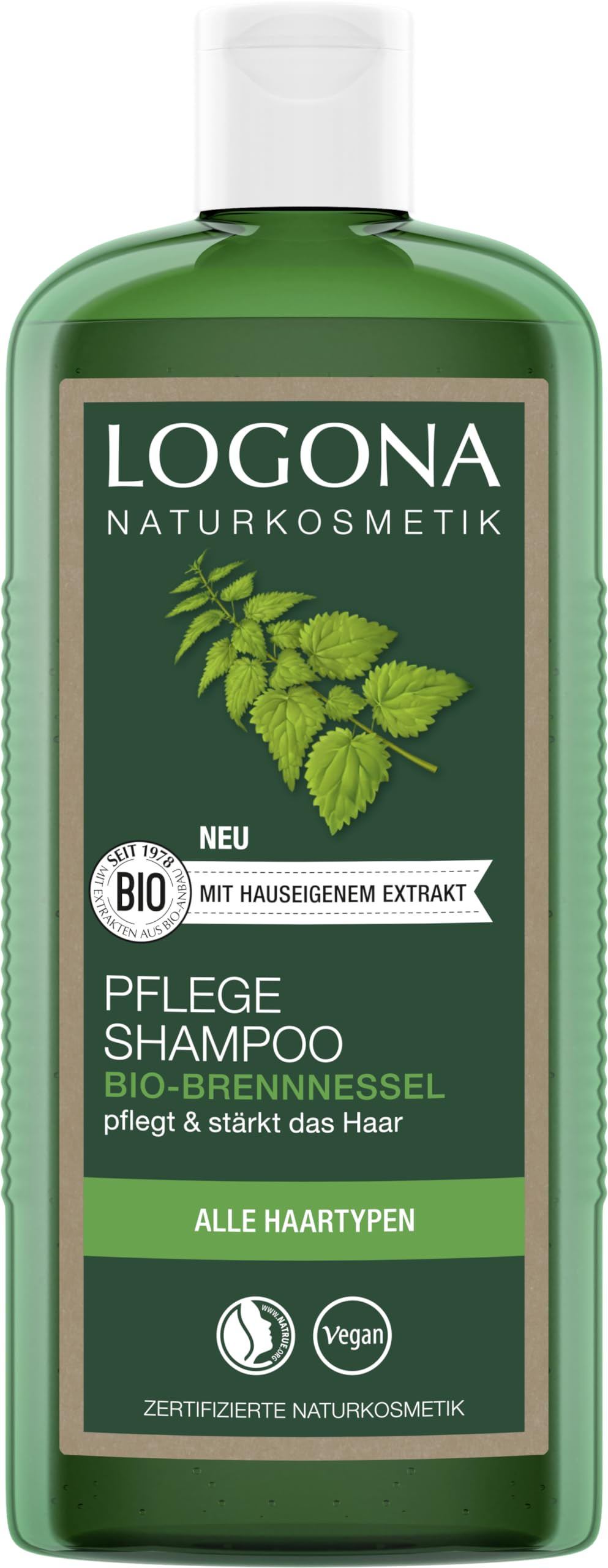 Logona Pflege Shampoo Bio-Brennnessel (6 x 250 ml)