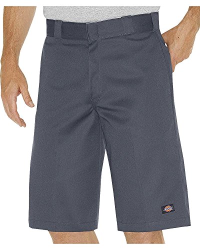 Dickies - - WR640 13 "Relaxed Fit Multi-Pocket Work Short, 42, Charcoal