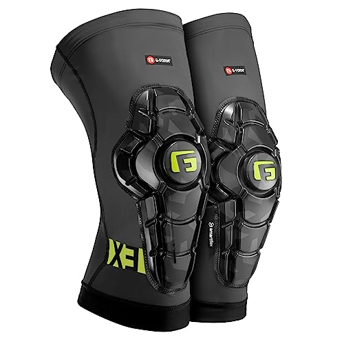 G-Form Pro-X3 Knieschoner für MTB, BMX, Dh, Radfahren, Snowboarden, Skateboard, Fußball (Titanium Camo, XXL)