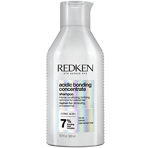 Redken | Pflegendes Haarshampoo mit intensivem Schutz vor Farbverlust, Konzentrierte All-In-One Formel, Acidic Bonding Concentrate Shampoo, 1 x 300 ml