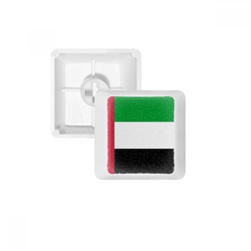 Vereinigten Arabischen Emirate National Flagge Asien Country PBT Tastenkappen für Mechanische Tastatur weiß OEM-Nr. Markieren Print Mehrfarbig Mehrfarbig R4