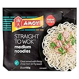 Amoy Straight to Wok Medium Noodles 6 x 2 x 150g