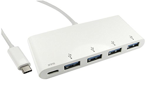 USB Typ C 4-Port USB HUB, PD-Funktion, Hub Style Bus Powered, Anzahl der Anschlüsse 4 Ports, Hubs USB Computer Produkte, 1 Stück in Packung - USB3C-HUB4BP-WPD