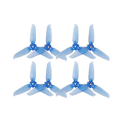 ETLIN 2/4 Paar for farbige FPV-Propeller, Schnellspanner-Requisitenklinge (Color : Blue 4 Pairs)
