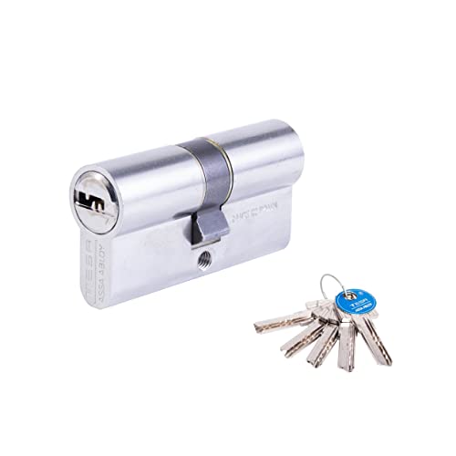 tesa T60 – Zylinder 5 Schlüssel E30 2030/50 x 60 nickel
