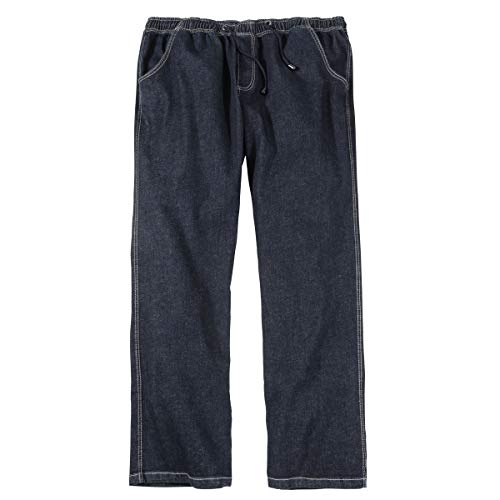 Abraxas Jeans-Hose mit Gummibund blau Bleached Übergröße, XL Größe:8XL