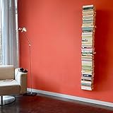 Radius Design booksbaum Single Wand Gross Silber, 2tlg. Best. aus: Halterung + Einlegeböden