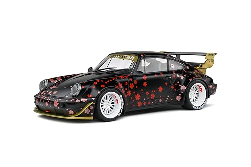 Solido Modellauto Maßstab 1:18 Porsche RWB schwarz