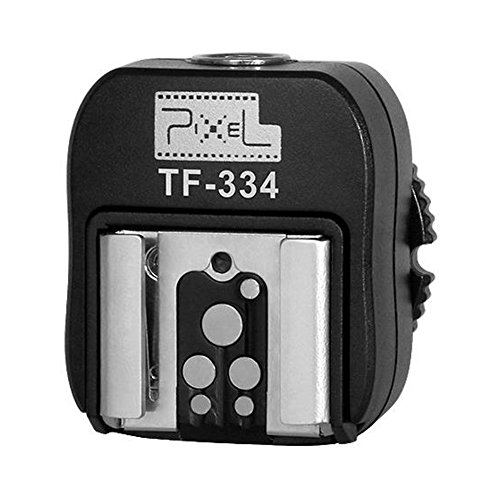 Pixel TF-334 Hot-Shoe-Adapter zum Konvertieren von Sony DSLR-Kameras MI zu Canon Nikon Hot Hacke mit 3,5 mm PC-Anschluss（Unterstützt den TTL-Modus Nicht）