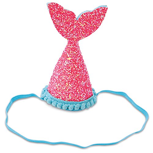 Mud Pie Mini Mermaid Party Hat, Pink
