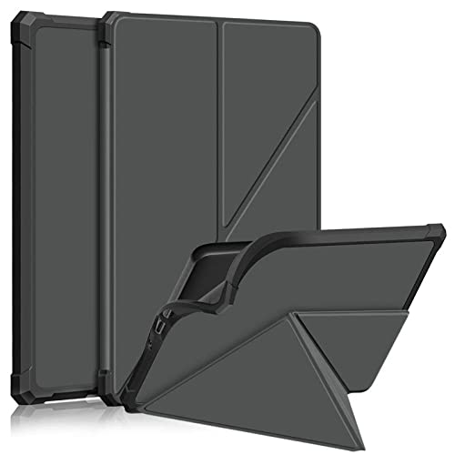 JNSHZ 2022 Neue Kindle Paperwhite Cover Für Kindle Paperwhite 5 6,8 Zoll Cover 2021 11. Generation Origami Stand Auto Sleep/Wake Ebook Smart Cover, Grau