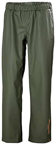 Helly-Hansen Damen Workwear Luna Regen Trousers, Army Green, XS, Army Green