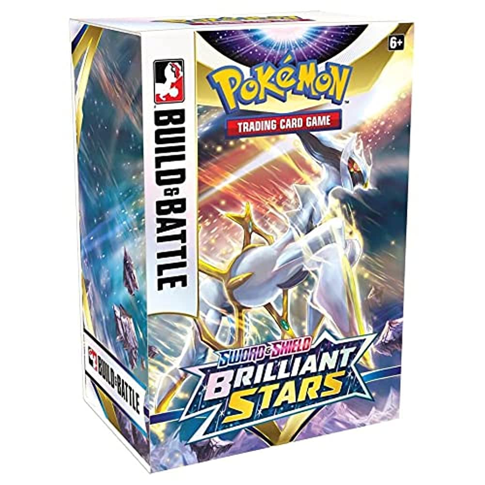 Pokemon Sword & Shield Brilliant Stars Build & Battle Box – 5 Booster-Packs