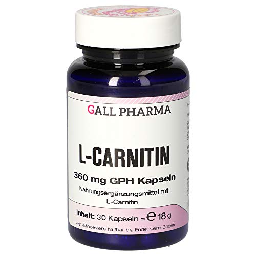 Gall Pharma L-Carnitin 360 mg GPH Kapseln 30 Stück
