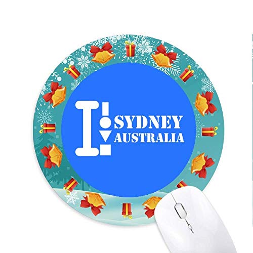 Sydney Australia Mousepad Round Rubber Mouse Pad Weihnachtsgeschenk