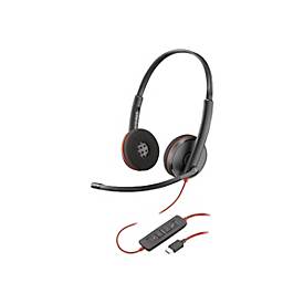 Hewlett Packard Poly Headset Blackwire C3220 Stereo USB-C/A
