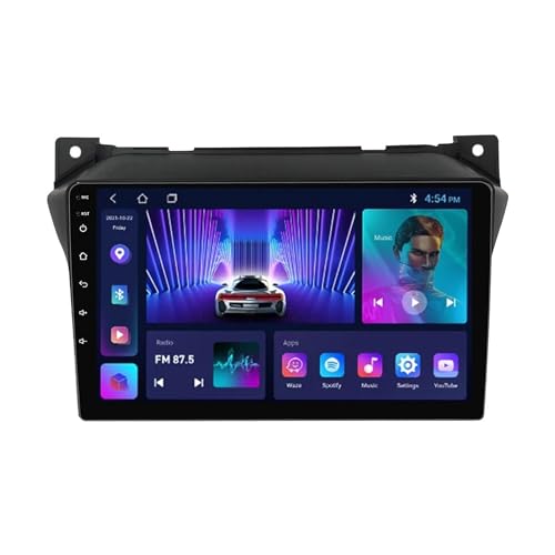 Android 12 Autoradio Für Suzuki Alto 2009-2016 9 Zoll Touchscreen Autoradio Mit Rückfahrkamera GPS Navigation Unterstützung Wireless Carplay Android Auto/HiFi/WiFi/GPS/RDS/DSP/SWC (Size : M300S - 8