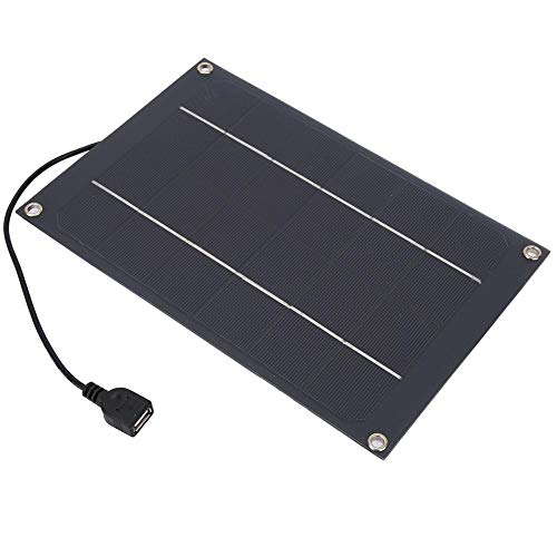 Solar Panel Ladegerät 6W 6V Tragbare Wasserdichte Faltbare Solar Panel mit USB Ports für Smartphones Tablets Outdoor Reisen