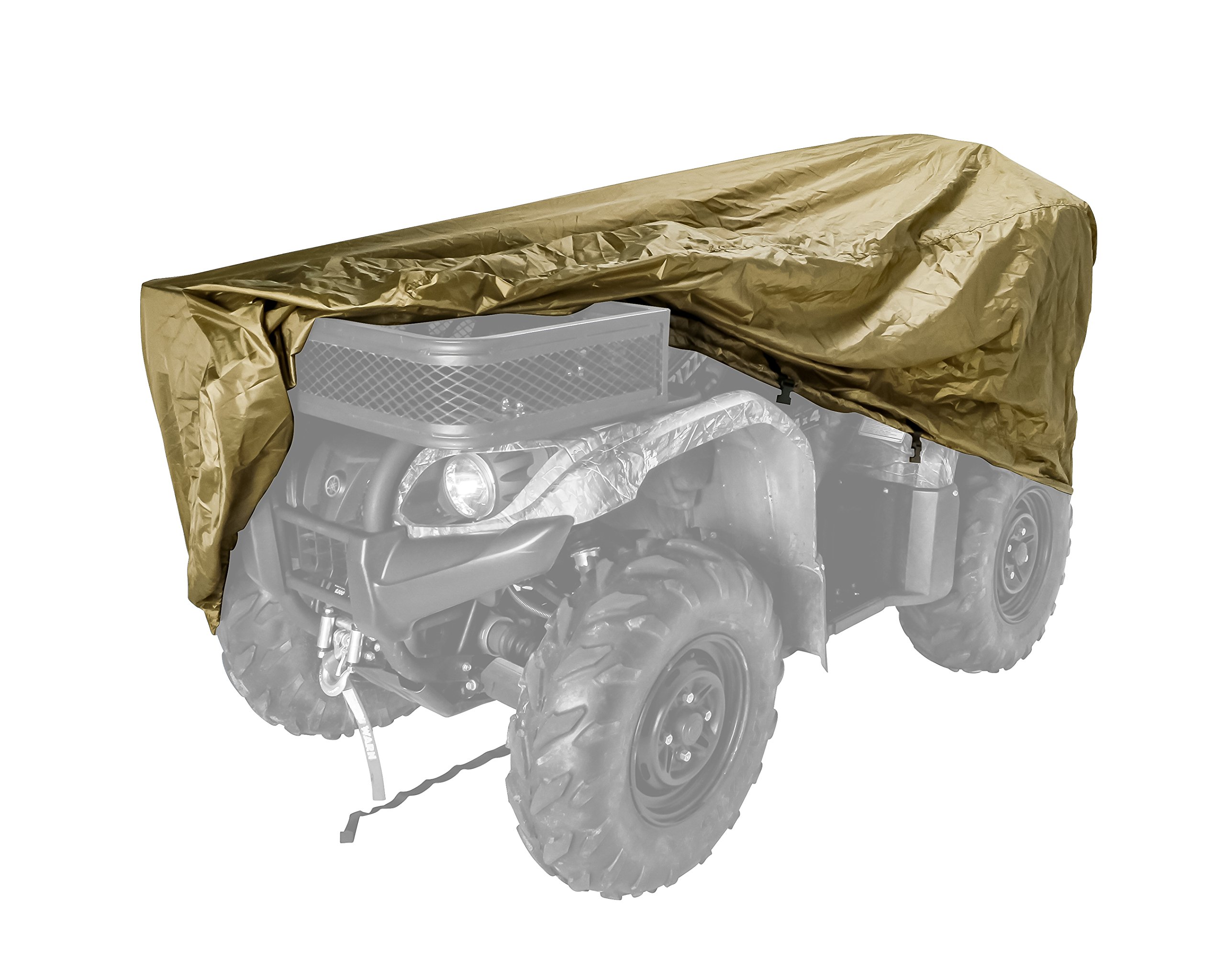 Black Boar Extra große ATV-Abdeckung (450 cc und höher), schützt Ihr ATV vor Regen, Schnee, Schmutz, schädlichen UV-Strahlen während der Lagerung, Olivgrün (66020)