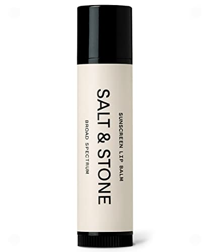 Salt & Stone SPF 30 Lip Balm - Breiter Spektrum-Lippenschutz, der Sinks in Effortlessly and is Water Resistant and Reef Safe - Cruelty Free, Gluten Free, Made in USA