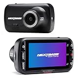 Nextbase 222 – Autokamera Dashcam Auto – Full 1080p/30fps HD Aufzeichnung - 140° Weitwinkel GSensor Parküberwachung Click & GO Mini Discreet Mount - Black