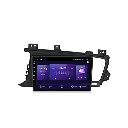 Autoradio Stereo GPS-Navigation für KIA K5 Optima 3 TF 2010–2015, Plug-and-Play, 9-Zoll-Touch-Display, Android 11, unterstützt Lenkradsteuerung, Bluetooth-Freisprechfunktion, integriert