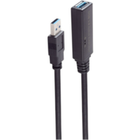 shiverpeaks BS13-39095 USB Kabel 20 m USB A Schwarz (BS13-39095)